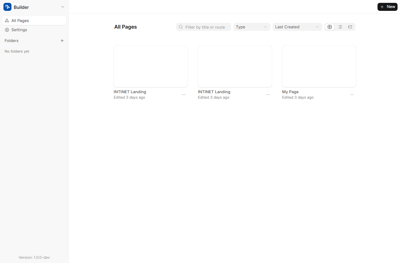 kanvas editor Builder.